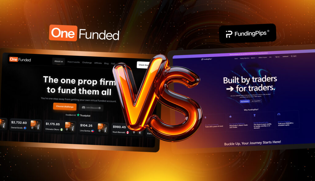 FundingPips vs OneFunded prop firm comparison