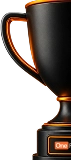 OneFunded tournament trophy